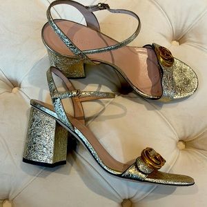Gucci Marmont heeled sandals